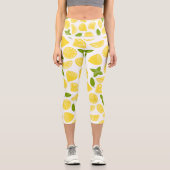 ZITRONENEFFEKT CAPRI LEGGINGS (Vorderseite)