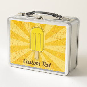 Zitroneneis-Stick-Metall-Lunchbox Metall Brotdose