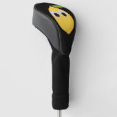 Zitronenfigur, süße Frucht mit googgen Augen Golf Headcover (angewinkelt)