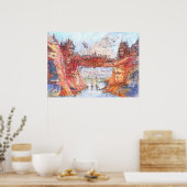 Zitronenfiume Poster (Küche)