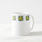Zitronenfliese Kaffeetasse (VorderseiteRechts)