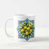 Zitronenfliese Kaffeetasse (Links)
