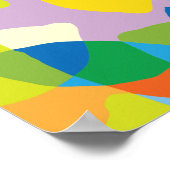 Zitronenfrische Wandkunst Poster (Ecke)