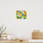 Zitronenfrische Wandkunst Poster (Küche)