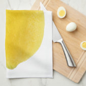 Zitronenfrucht Geschirrtuch (Viertel Falte)