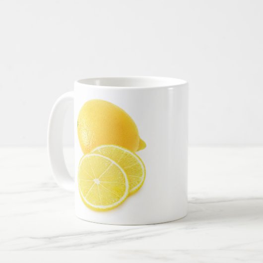 Zitronenfrucht Kaffeetasse (Vorderseite Links)