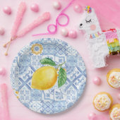 Zitronenfrüchte, europäisch inspiriert pappteller (Party)