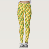 Zitronenfrüchte Limone Zitrusfrüchte Zitronen n' L Leggings (Vorderseite)