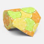 Zitronenfrüchte Orangenfrucht, Limon Krawatte (Gerollt)