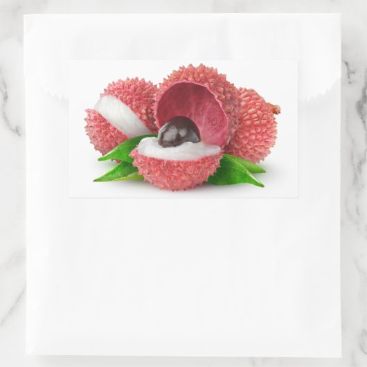 Zitronenfrüchte Rechteckiger Aufkleber (Tasche)