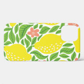 Zitronenfruchtmuster. Zitrusfrüchtepflücke Case-Mate iPhone Hülle (Rückseite (Horizontal))