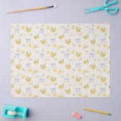 Zitronengarten mit Mäusen Seidenpapier (Basteln)