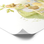 Zitronengarten mit Mäusen Willkommen Poster (Ecke)