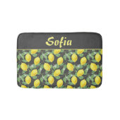 Zitronengelb Badematte (Vorderseite)