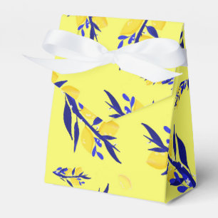 Zitronengelb Geschenkschachtel