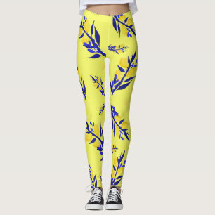 Zitronengelb Leggings