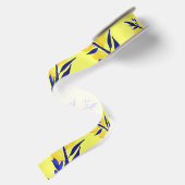 Zitronengelb Satinband (Rückseite)