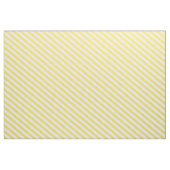 Zitronengelbe diagonale Streifen Stoff (Fat Quarter (45,7 x 55,9 cm))