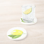 Zitronengelbe Früchte Wasserfarbe Zitrusfrüchte So Untersetzer (Seite)