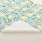 Zitronengelbe Zitrusfrüchte Sherpadecke (3/4)