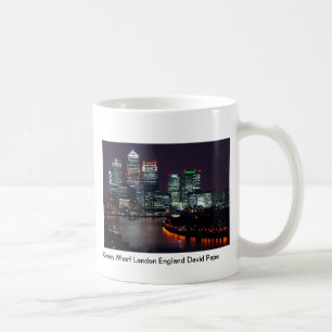 Zitronengelber Kai London England Kaffeetasse