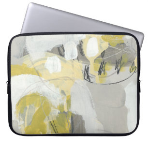 Zitronengelber Nebel Laptopschutzhülle