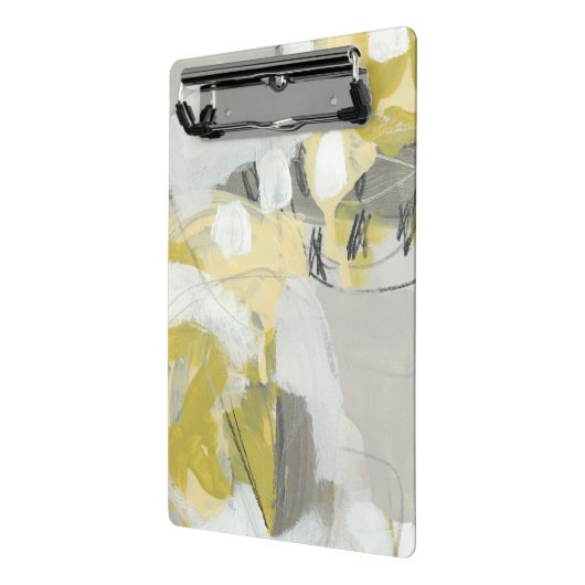Zitronengelber Nebel Mini Klemmbrett (Gewinkelt2)