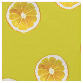 Zitronengelber Popkunst Kitsch Stoff (Nahaufnahme)