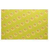 Zitronengelber Popkunst Kitsch Stoff (Fat Quarter (45,7 x 55,9 cm))