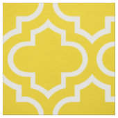 Zitronengelbes marokkanisches Gitter-Muster-Gewebe Stoff (Muster)