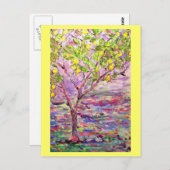 Zitronengestein Postkarte (Vorne/Hinten)