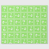 Zitronengrün Geschenkpapier (Flach)