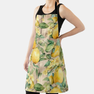 Zitronenküche Schürze