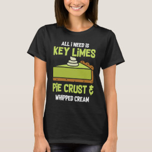 Zitronenkuchen-Kruste und Schlagsahne T-Shirt