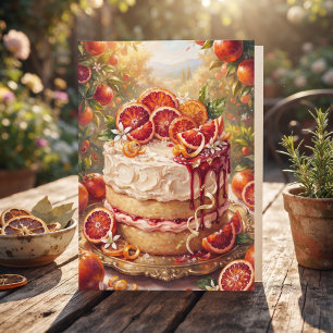 Zitronenkuchen mit kandierten Früchten Alles Gut Karte