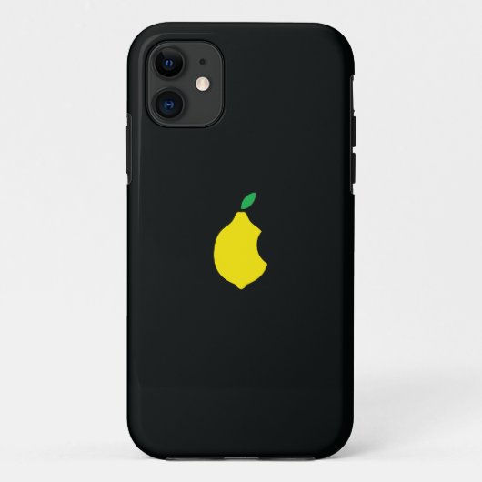 Zitronenlogo kundenspezifischer iPhone 5 Fall Case-Mate iPhone Hülle (Rückseite)