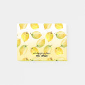 Zitronenmagazin Post-it Klebezettel (Vorderseite)