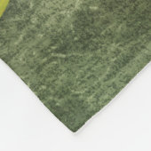 Zitronenmalerei Fleecedecke (Ecke)