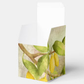 Zitronenmalerei Geschenkschachtel (Geöffnet)