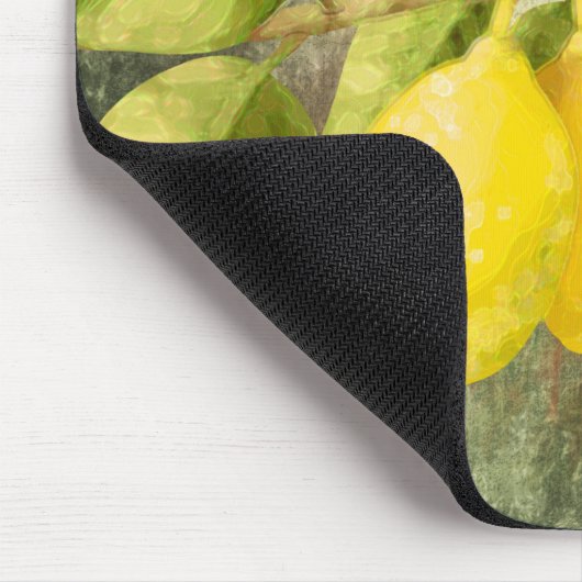 Zitronenmalerei Mousepad (Ecke)