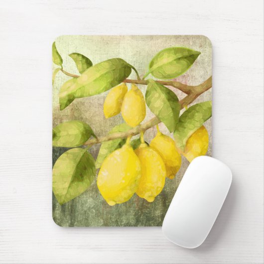 Zitronenmalerei Mousepad (Mit Mouse)