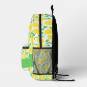 Zitronenmuster des individuellen Namens Bedruckter Rucksack (Rechts)