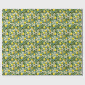 Zitronenmuster Geschenkpapier (Flach)