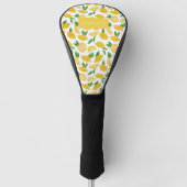 Zitronenmuster Golf Headcover (Vorderseite)
