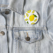 Zitronenmuster Küchenkunstwerk Zitronenmuster Fruc Button (Beispiel)