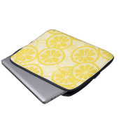 Zitronenmuster Laptopschutzhülle (Vorne Knopf)