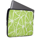 Zitronenmuster Laptopschutzhülle (Vorne Rechts)