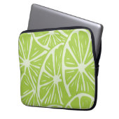 Zitronenmuster Laptopschutzhülle (Vorderseite Links)