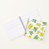 Zitronenmuster Notizblock (Innenseite)