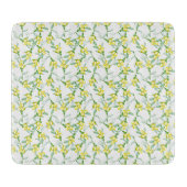 Zitronenmuster Schneidebrett (Vorderseite)